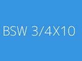 BSW 3/4X10